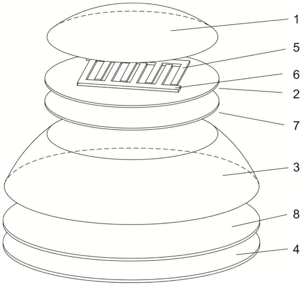 A fully flexible resistive touch pressure sensor and its manufacturing method