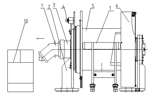 Hoisting mechanism for dynamic compactor