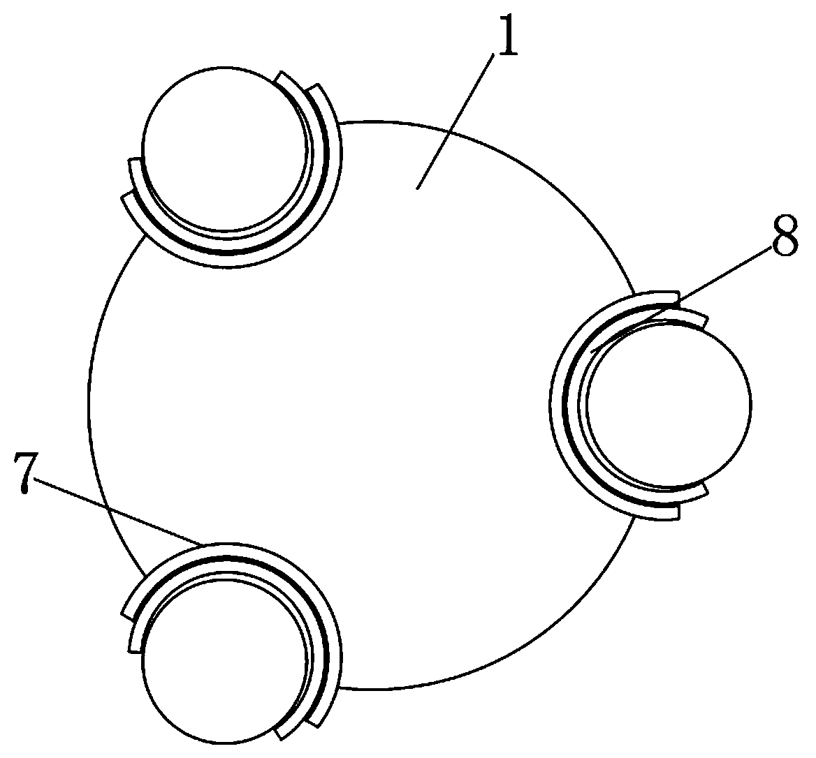 Infusion device for internal medicine