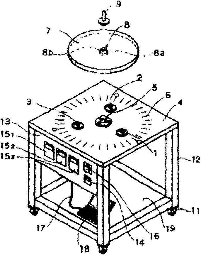 Gyrosope spherical rotor three-D static balaming measuring method and device