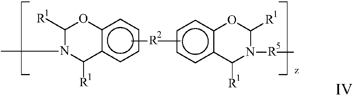 Ammonium salt catalyzed benzoxazine polymerization