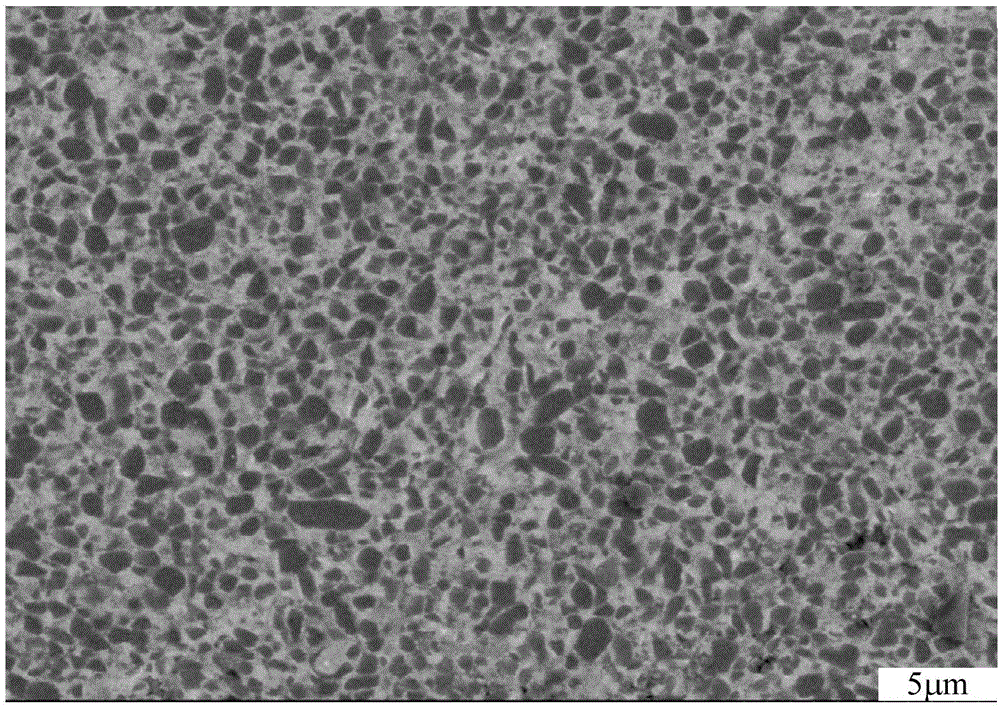 Preparation method of anti-high-temperature-oxidation crystal whisker modified Ti(C,N) base composite metal ceramic