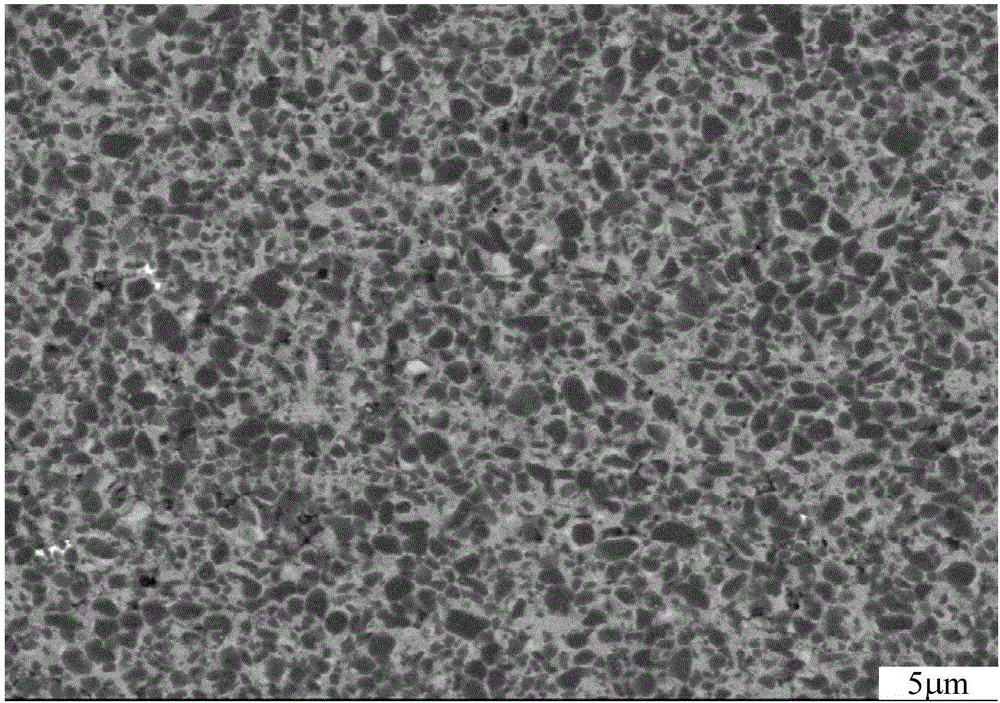 Preparation method of anti-high-temperature-oxidation crystal whisker modified Ti(C,N) base composite metal ceramic