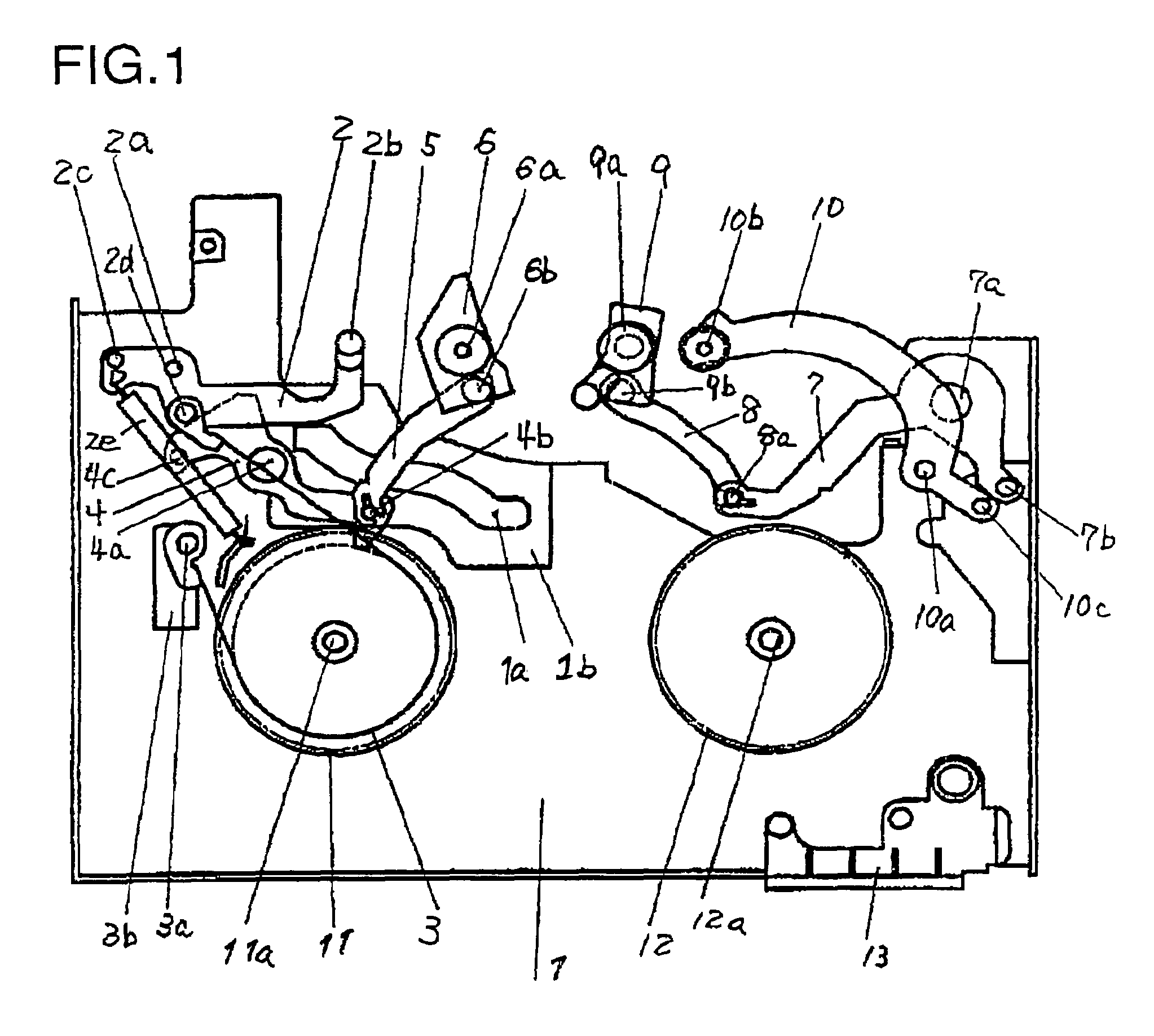 Magnetic recording and reproduction apparatus