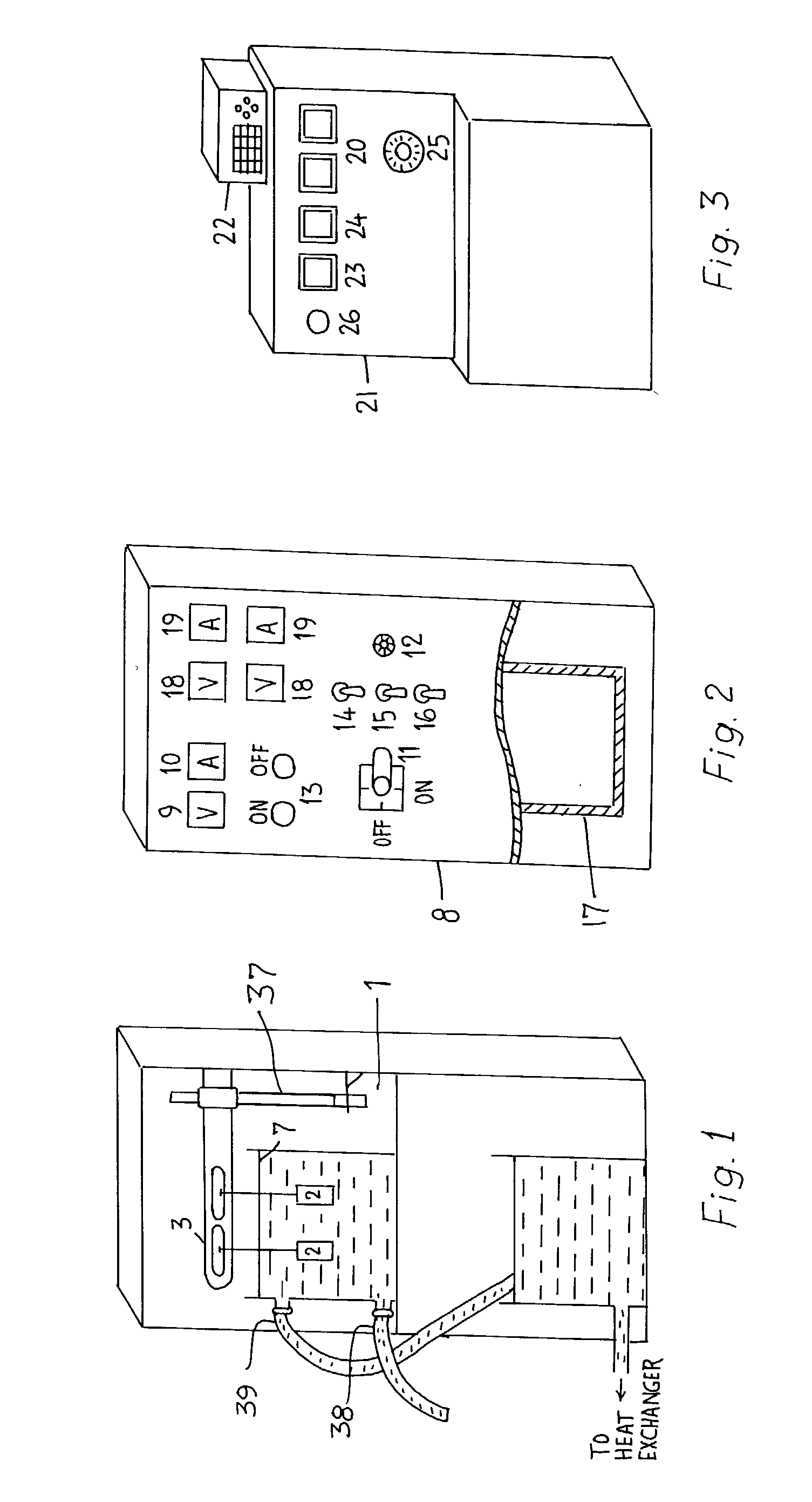 Process for forming coatings on metallic bodies and an apparatus for carrying out the process