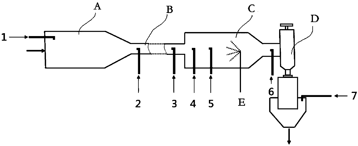 Micro-nano composite particles and liquid phase insertion preparation process thereof