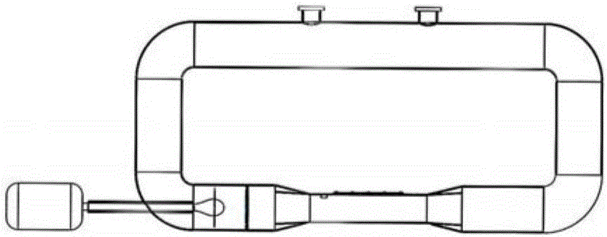 Flow-induced vortex amplification frequency experiment apparatus