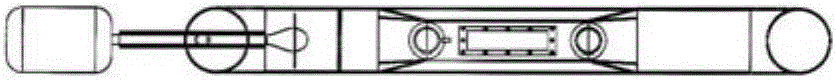 Flow-induced vortex amplification frequency experiment apparatus