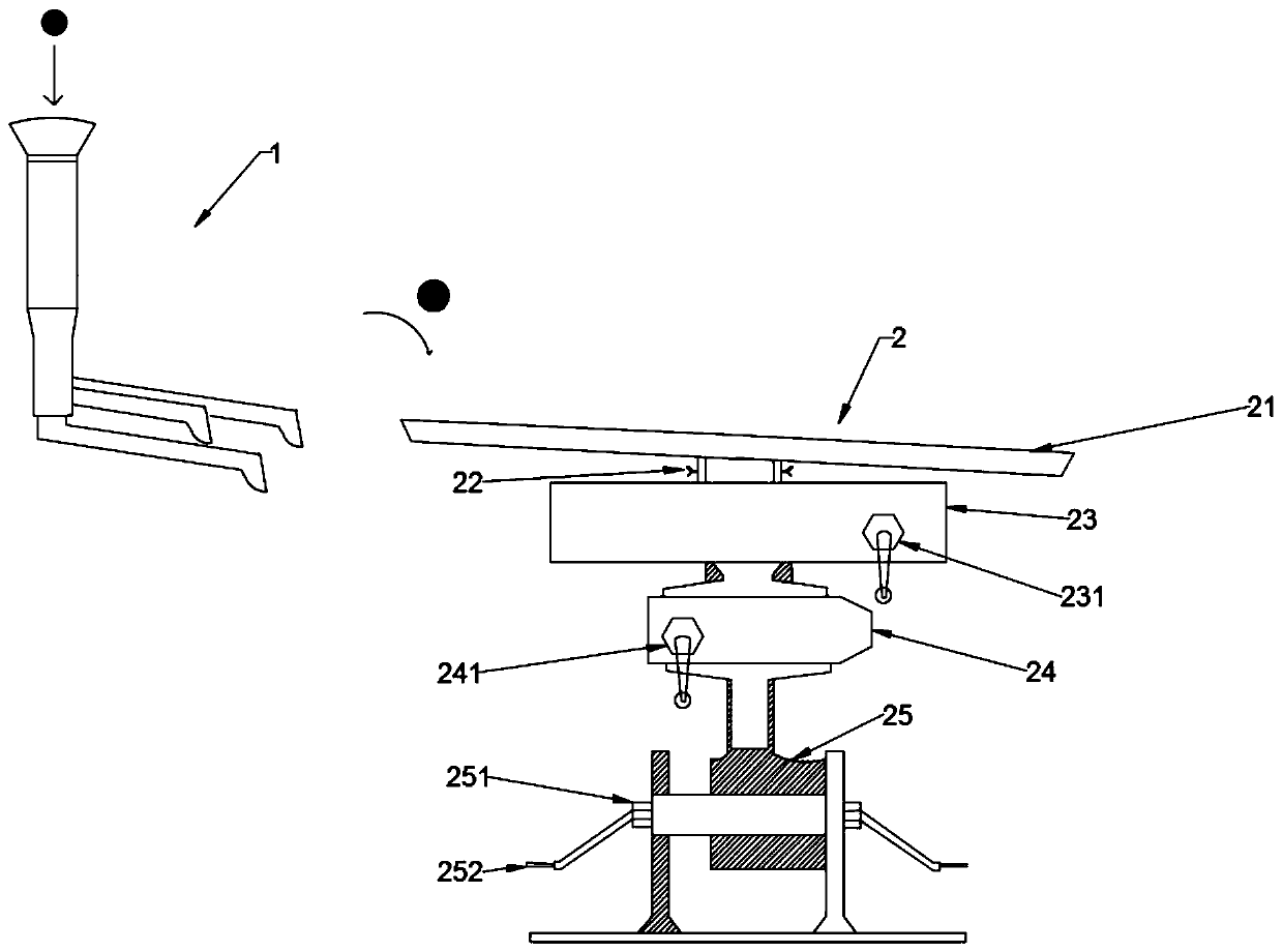 Infant limb coordination rehabilitation training device for hypointelligence