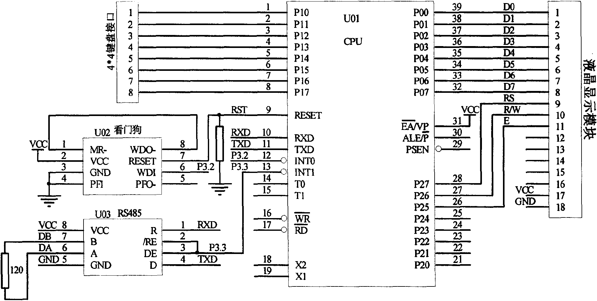 Intelligent controller for multifunctional anti-bedsore care bed