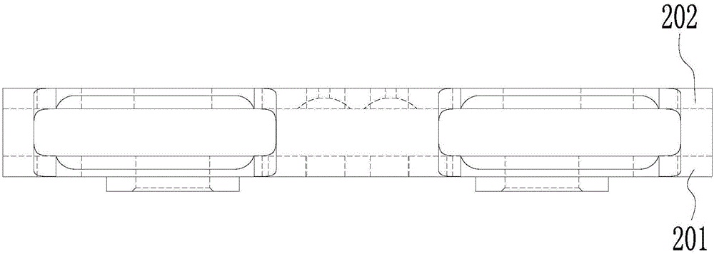 Double-locking full-time protection safety device