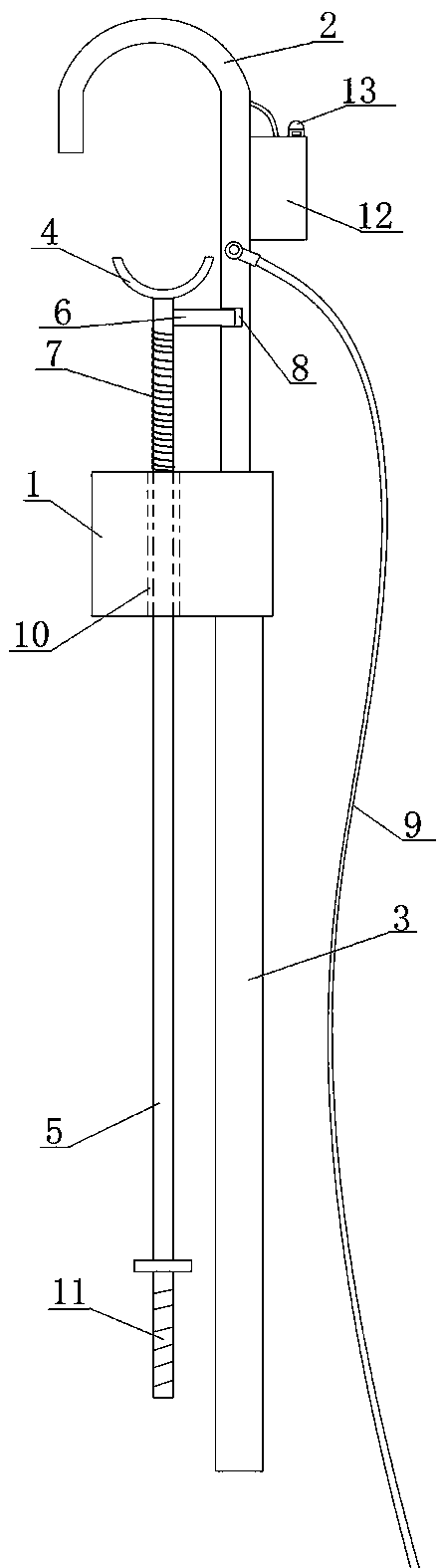 A new type of ground wire with electroscope