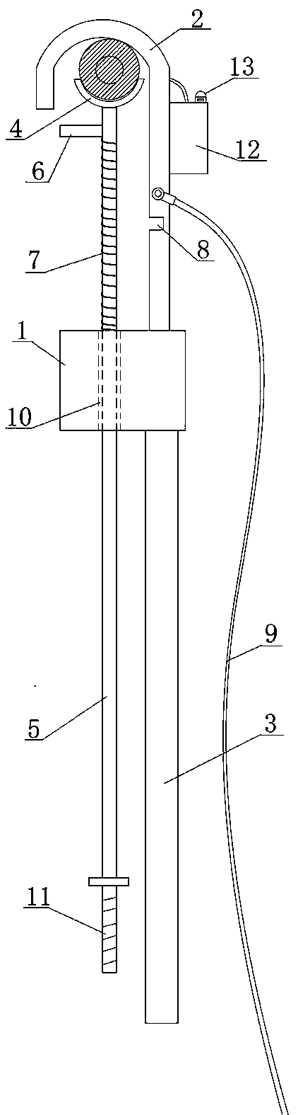 A new type of ground wire with electroscope