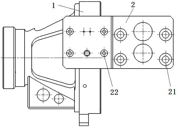 Field of view switch position adsorption device and infrared thermal imager