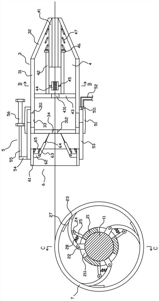 Wire and cable winding device