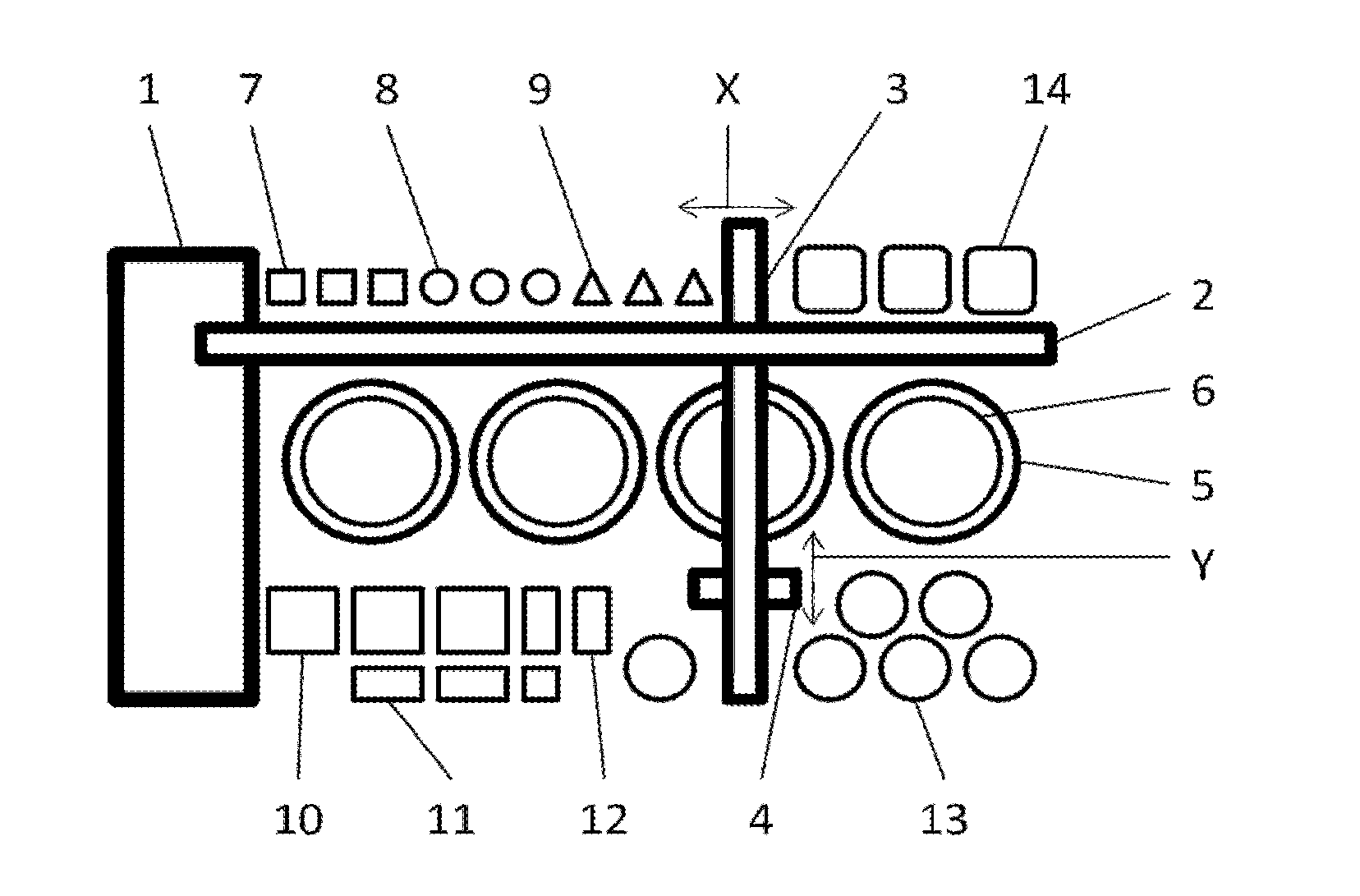 Robotic kitchen top cooking apparatus and method for preparation of dishes using computer recipies