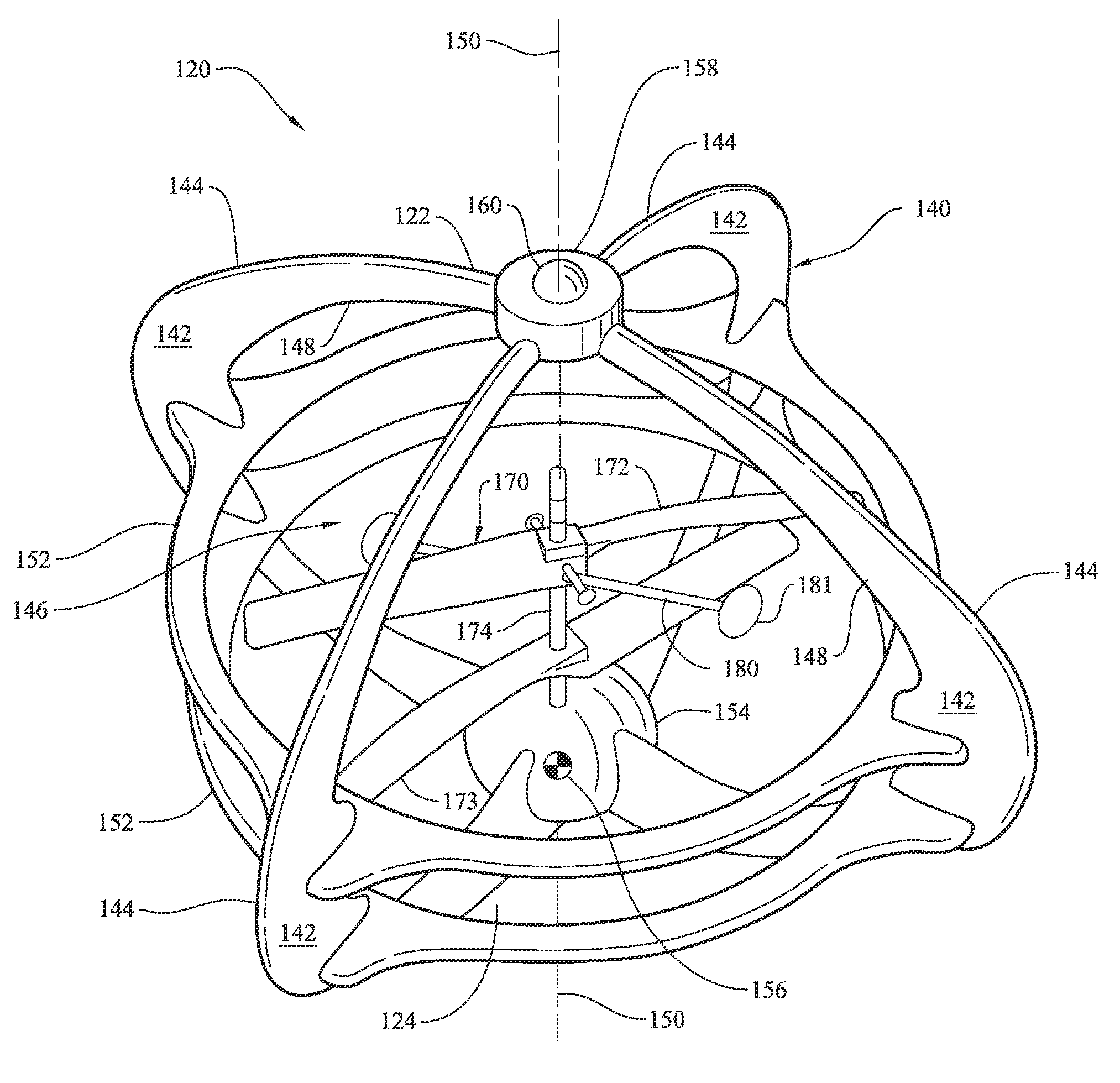 Self-righting frame and aeronautical vehicle