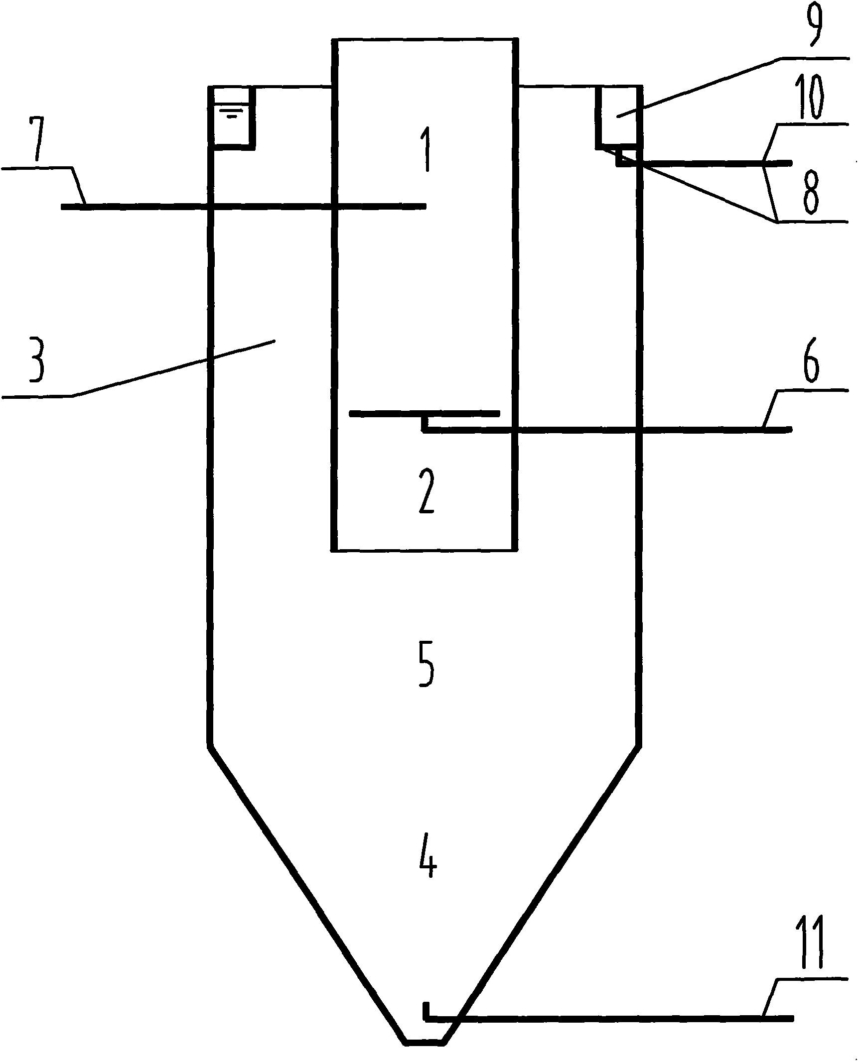 Phosphor recovery crystallization reactor and phosphor recovery method