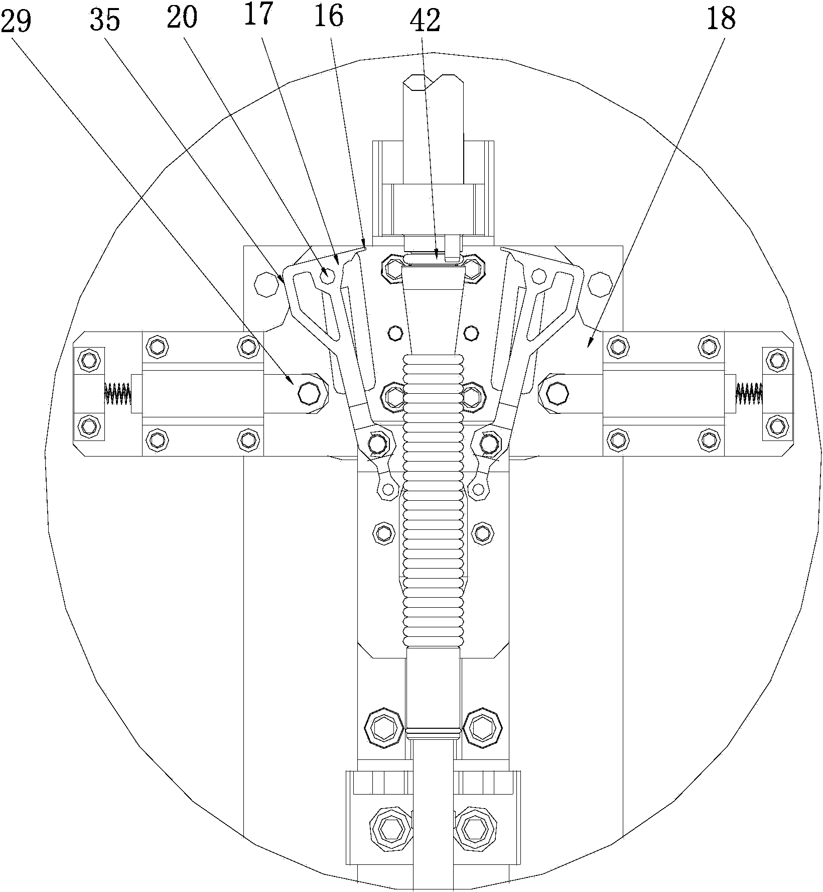 Automatic O-type ring assembling device of automobile pipeline joint