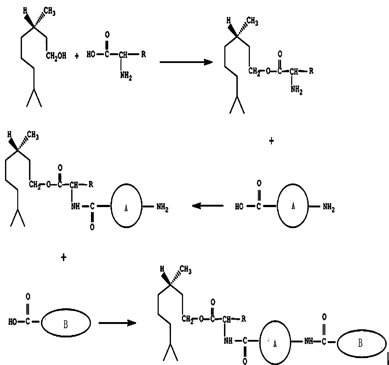 Preparation method of waterproof and antibacterial acrylic emulsion