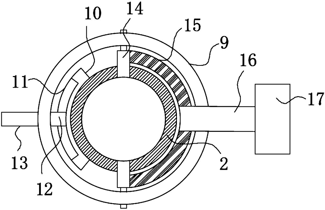 Waste yarn cleaning device for spinning equipment