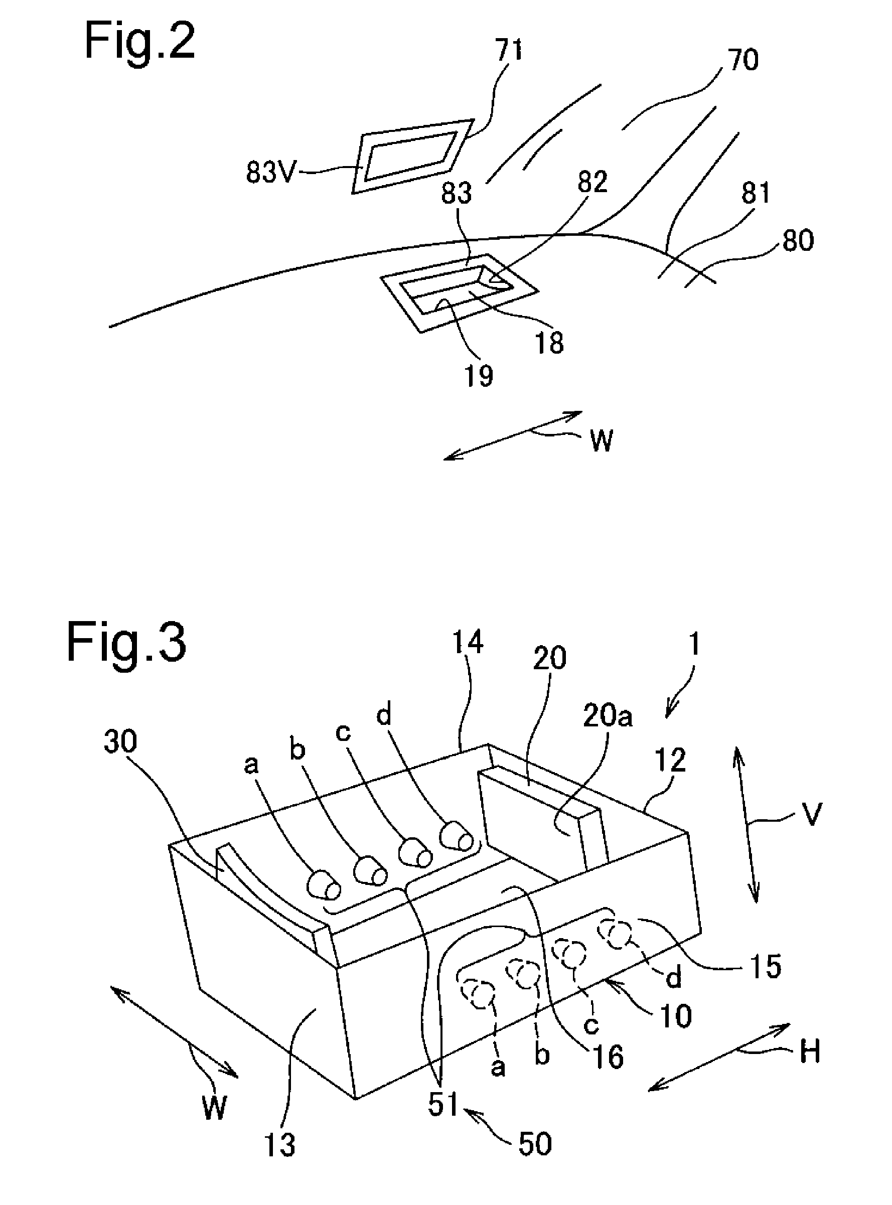 Head-up display device