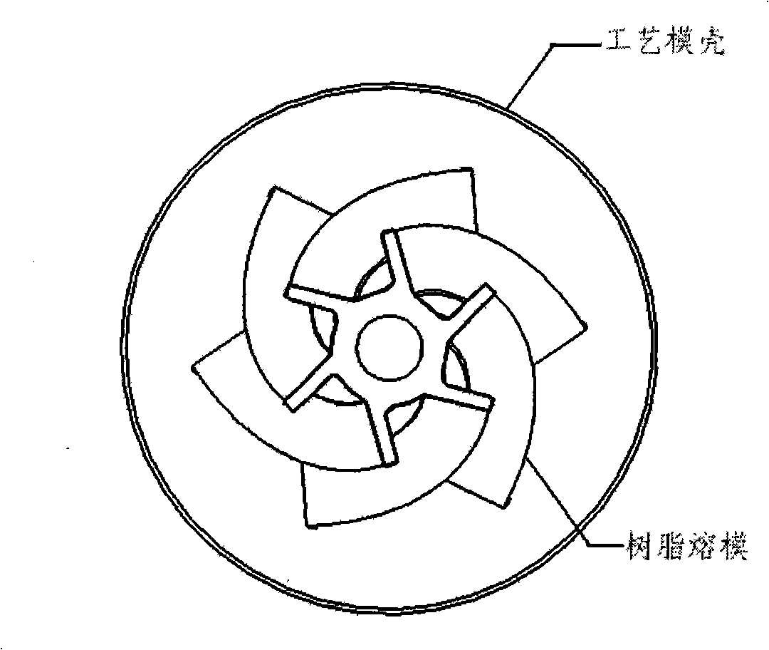 Method for quickly and precisely casting complex parts