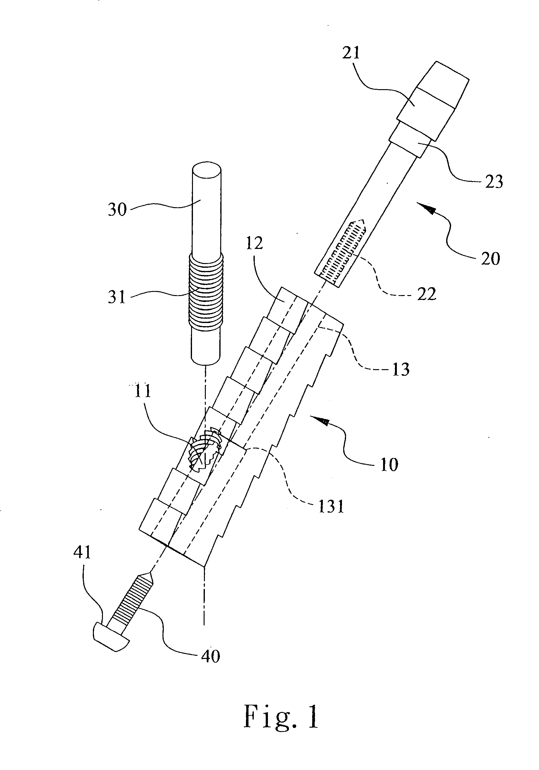 Thighbone shaft