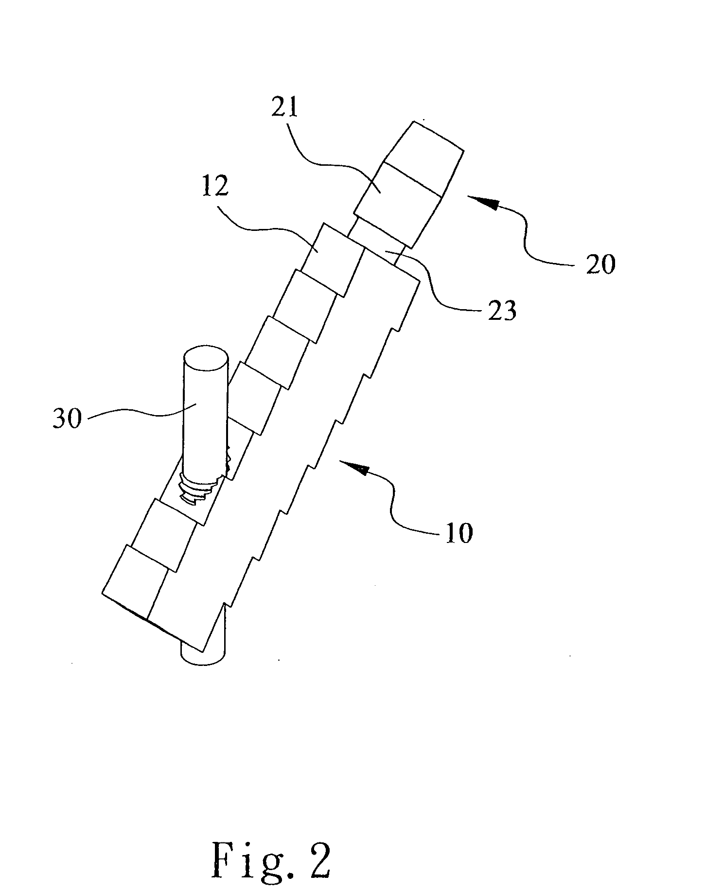 Thighbone shaft