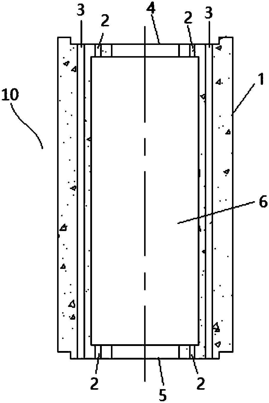 Mounting structure of wind generating set and mounting method of mounting structure