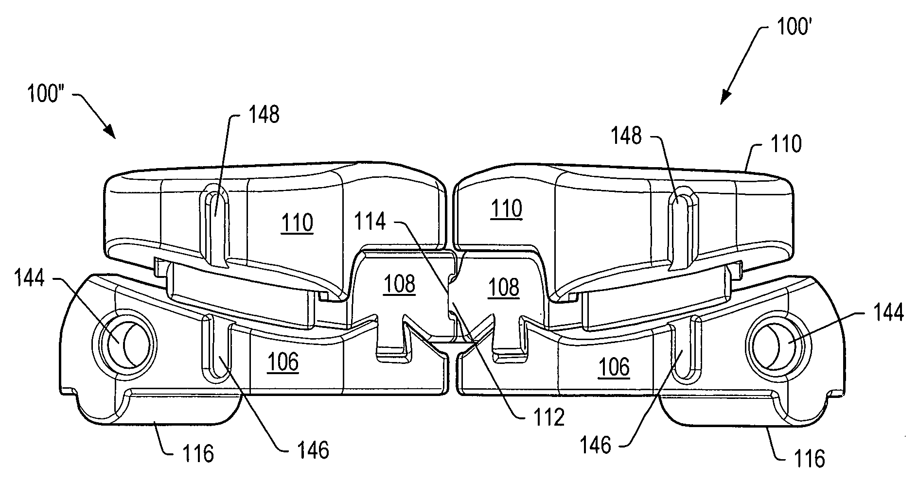 Dampener system for a posterior stabilization system with a variable length elongated member