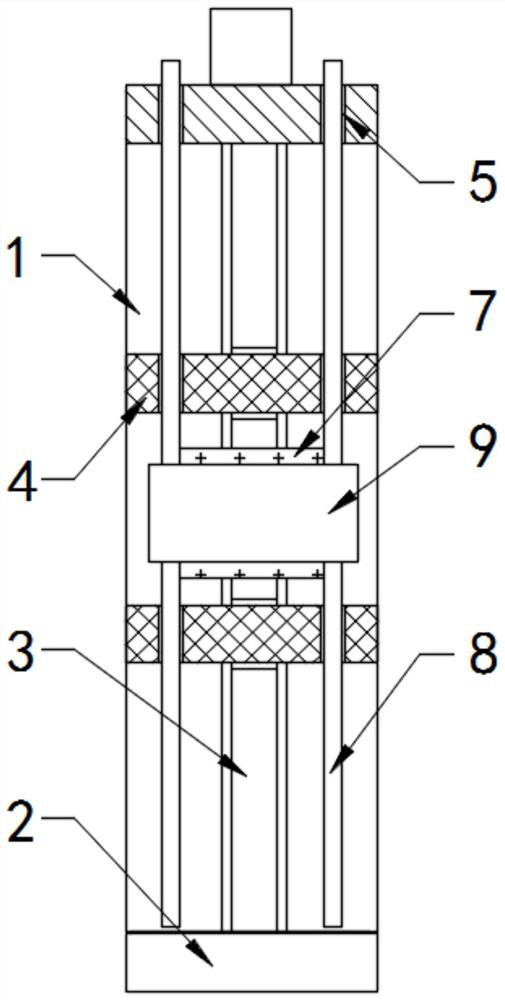 Flat core package gold spray frame