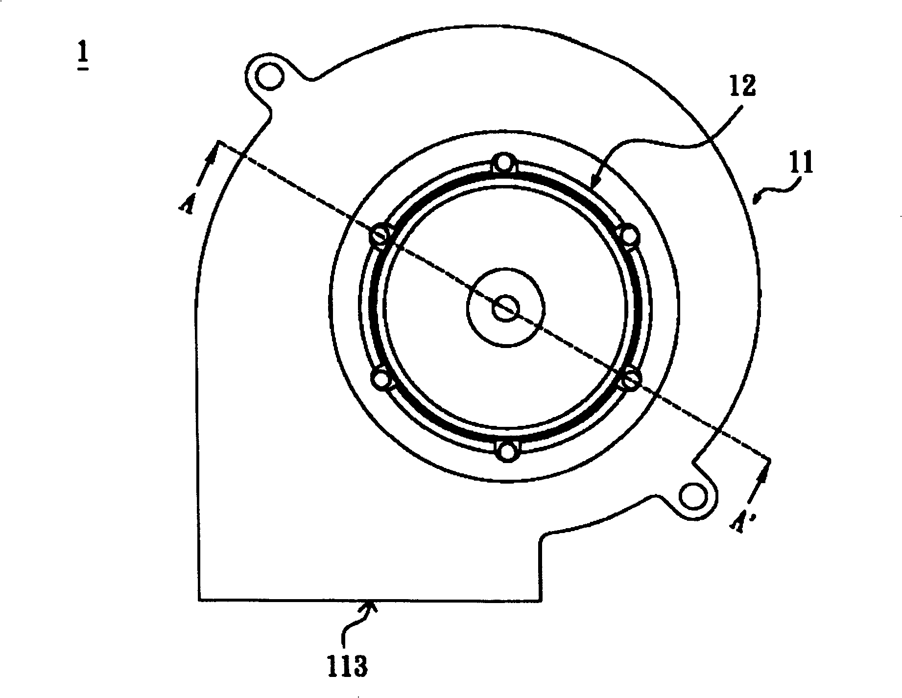 Centrifugal fan