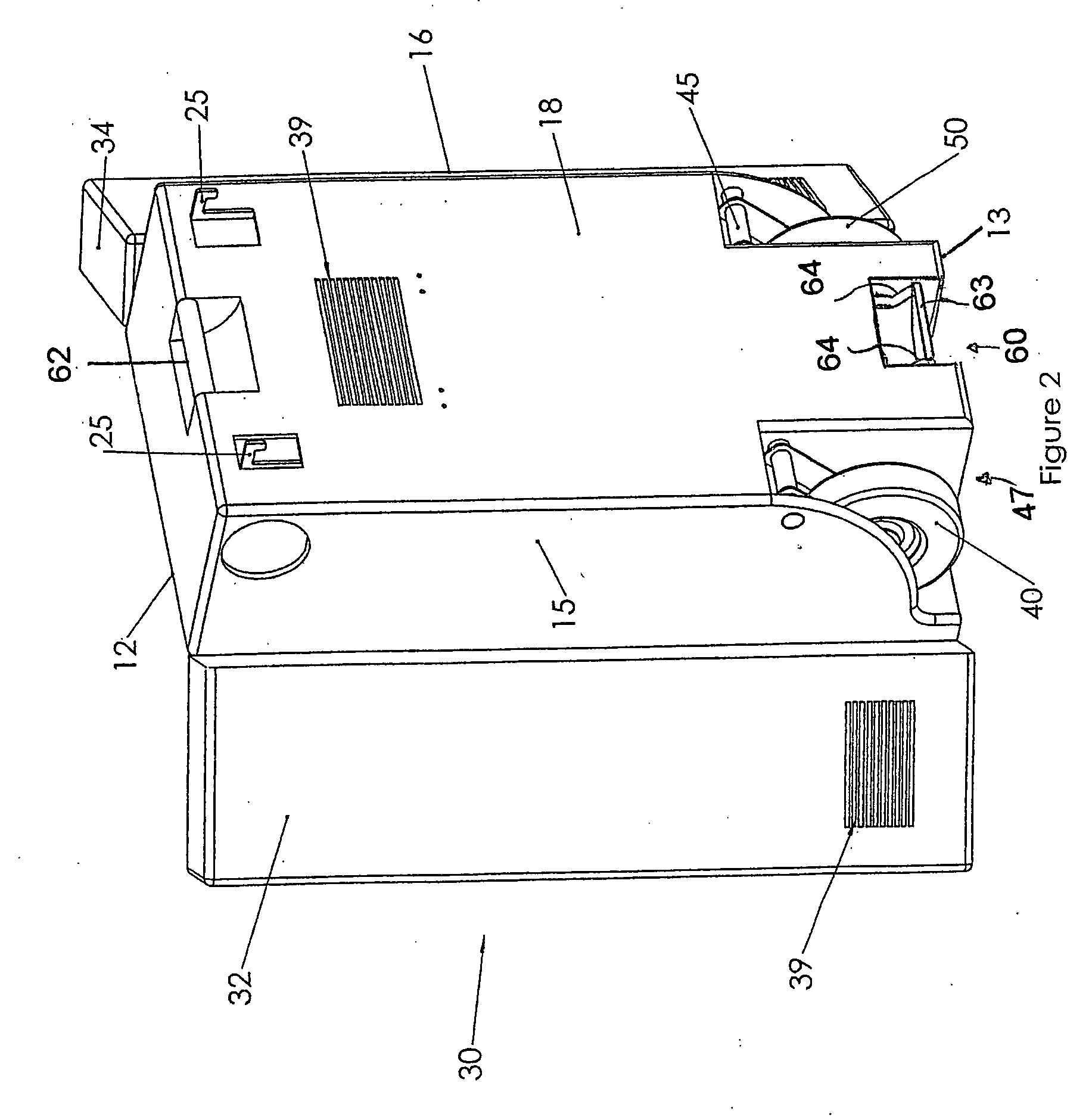 Sports equipment storage device