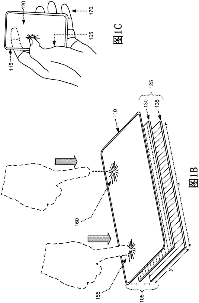 Dynamic touch sensor scanning for false border touch input detection