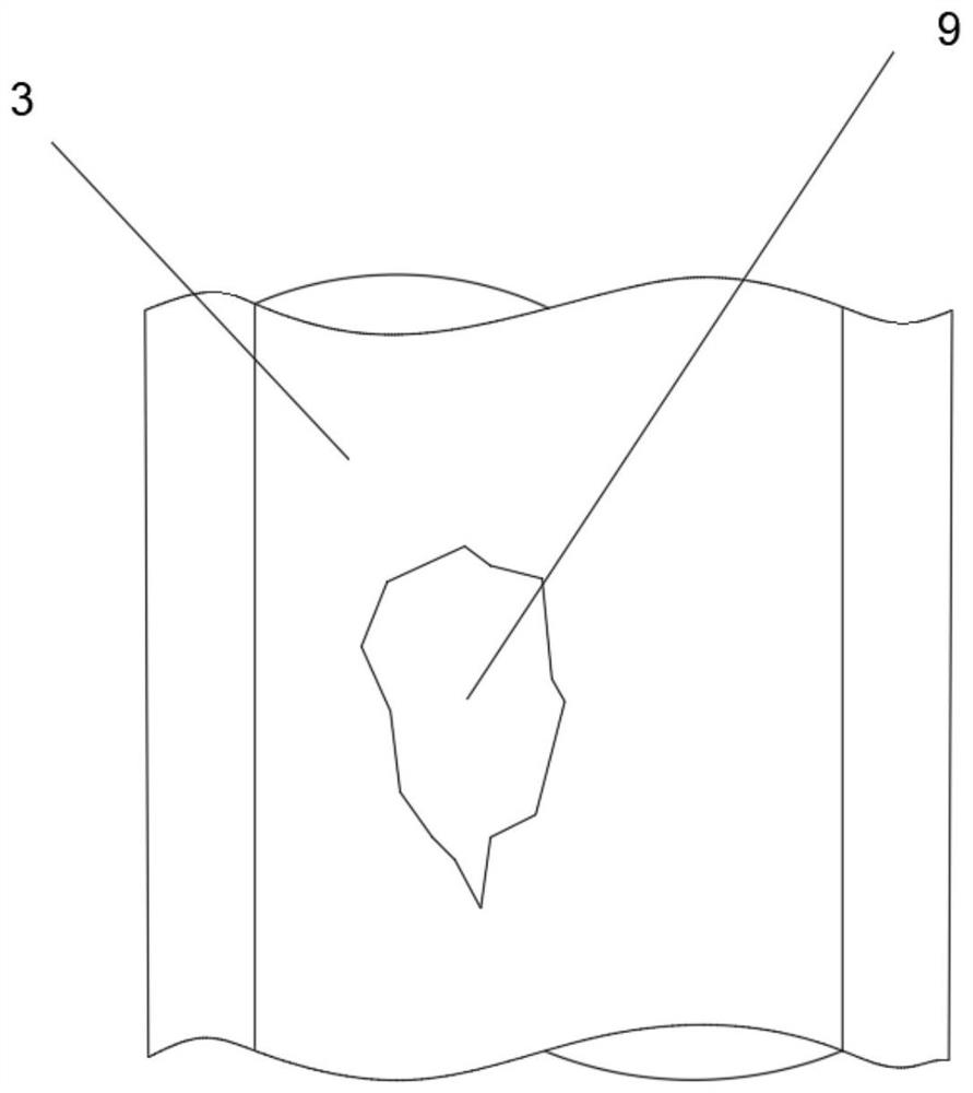 Method for intensifying explosion-proof pipes by induction fusion welding and surfacing subareas on fire-facing side of boiler pipeline