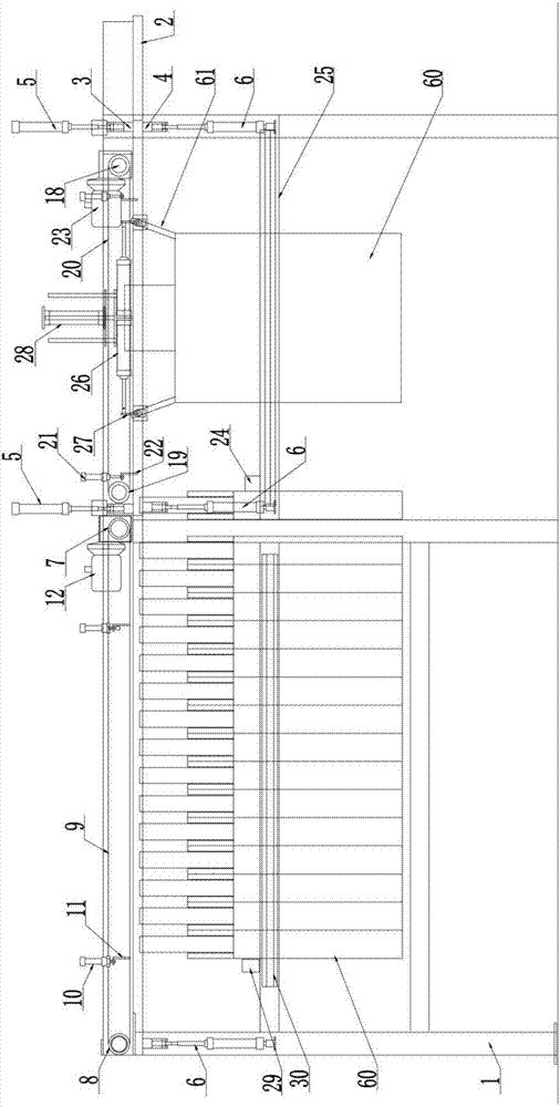 Automatic ton bag supplying device and automatic ton bag packaging system