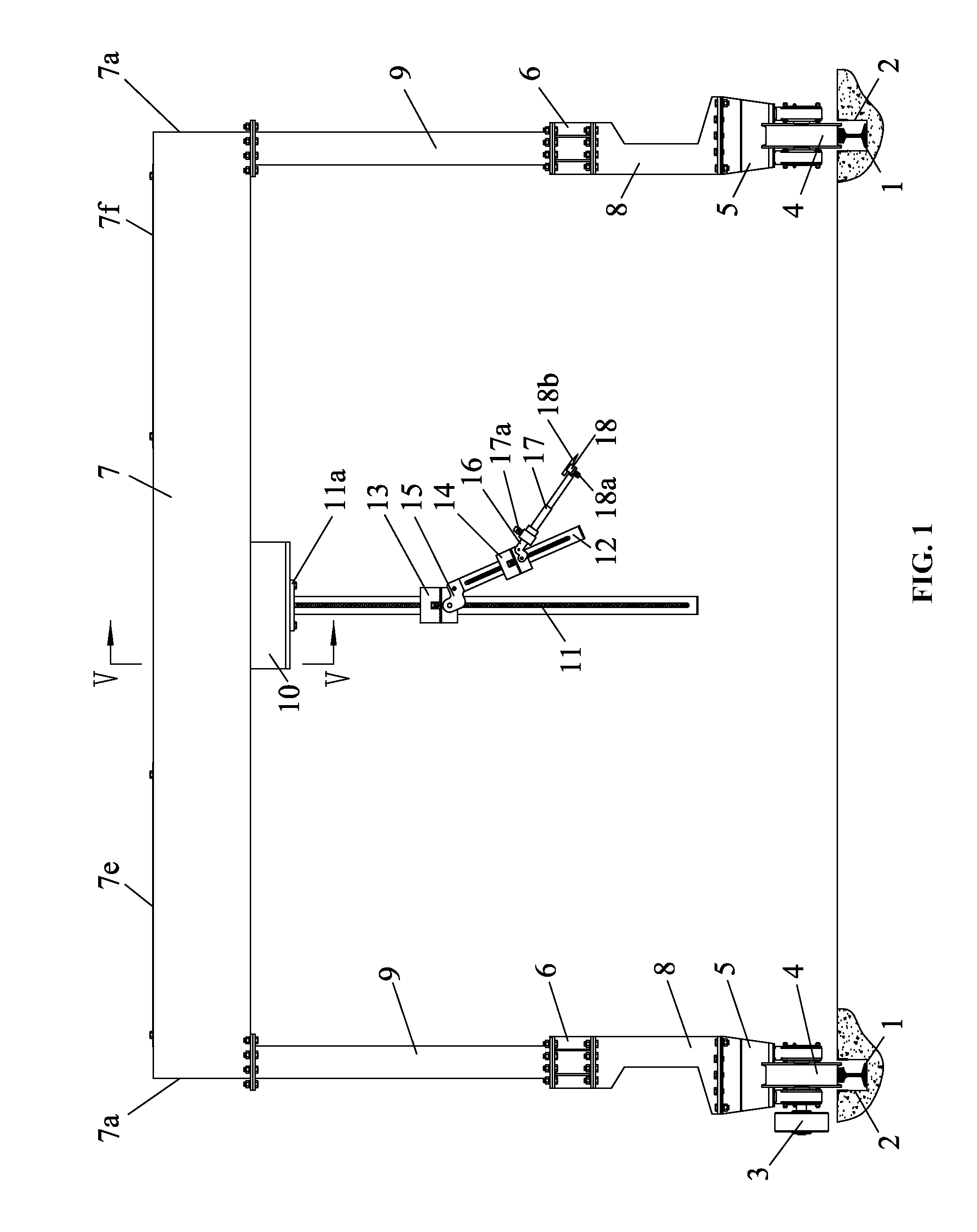 Marking machine for hull block sections