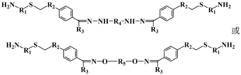 Preparation and degradation method of thermosetting epoxy resin capable of being degraded by gamma-ray irradiation