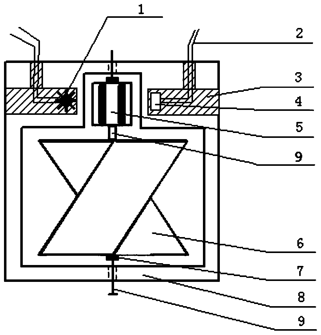 Photoelectric flow logging instrument