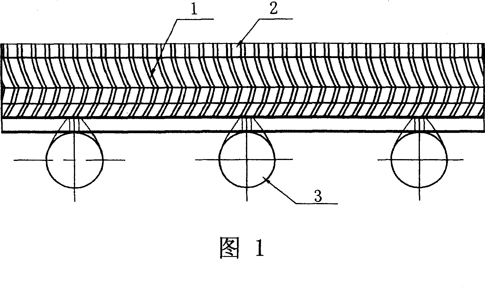 Noise reducing plate for secondary cooling tower falling water