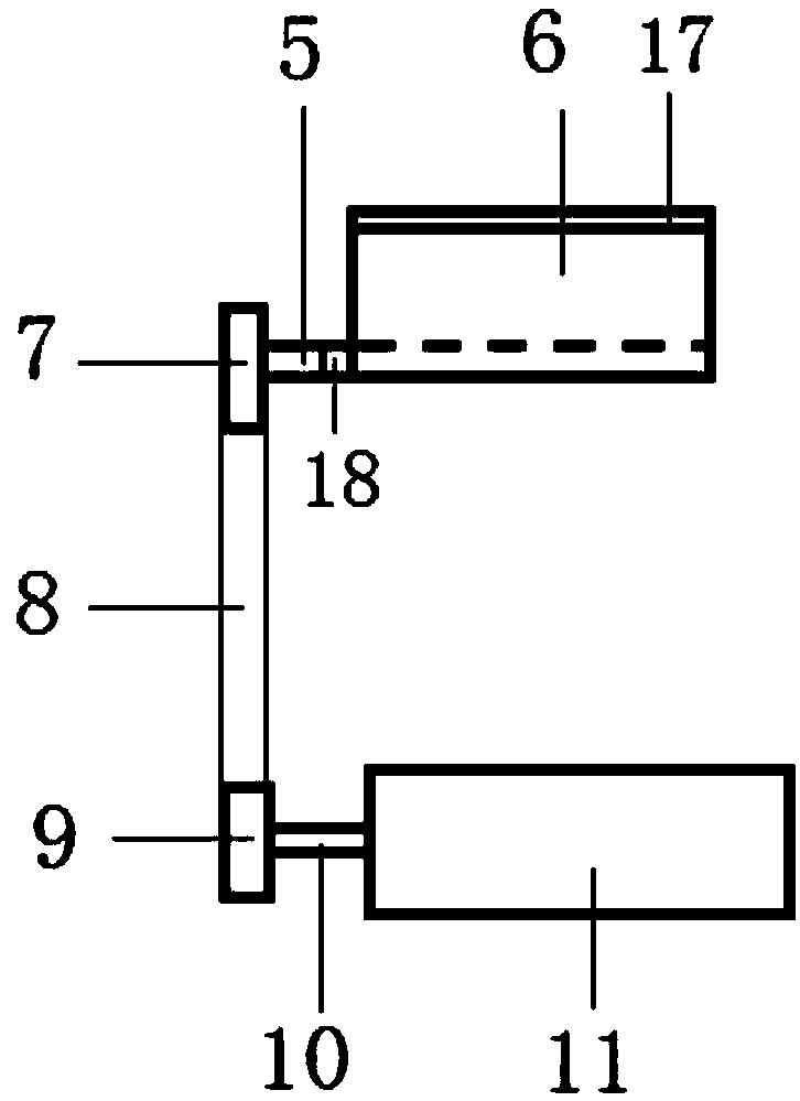 Pedal system between air rail train and platform and control method of pedal system