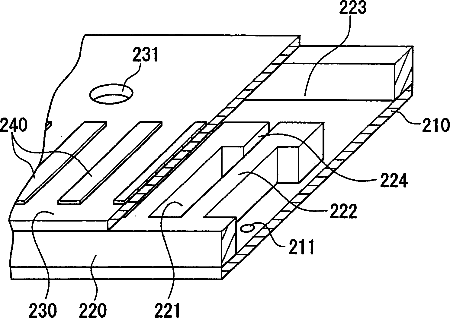 Working table device, film-forming device, optical element, semiconductor element and electronic device