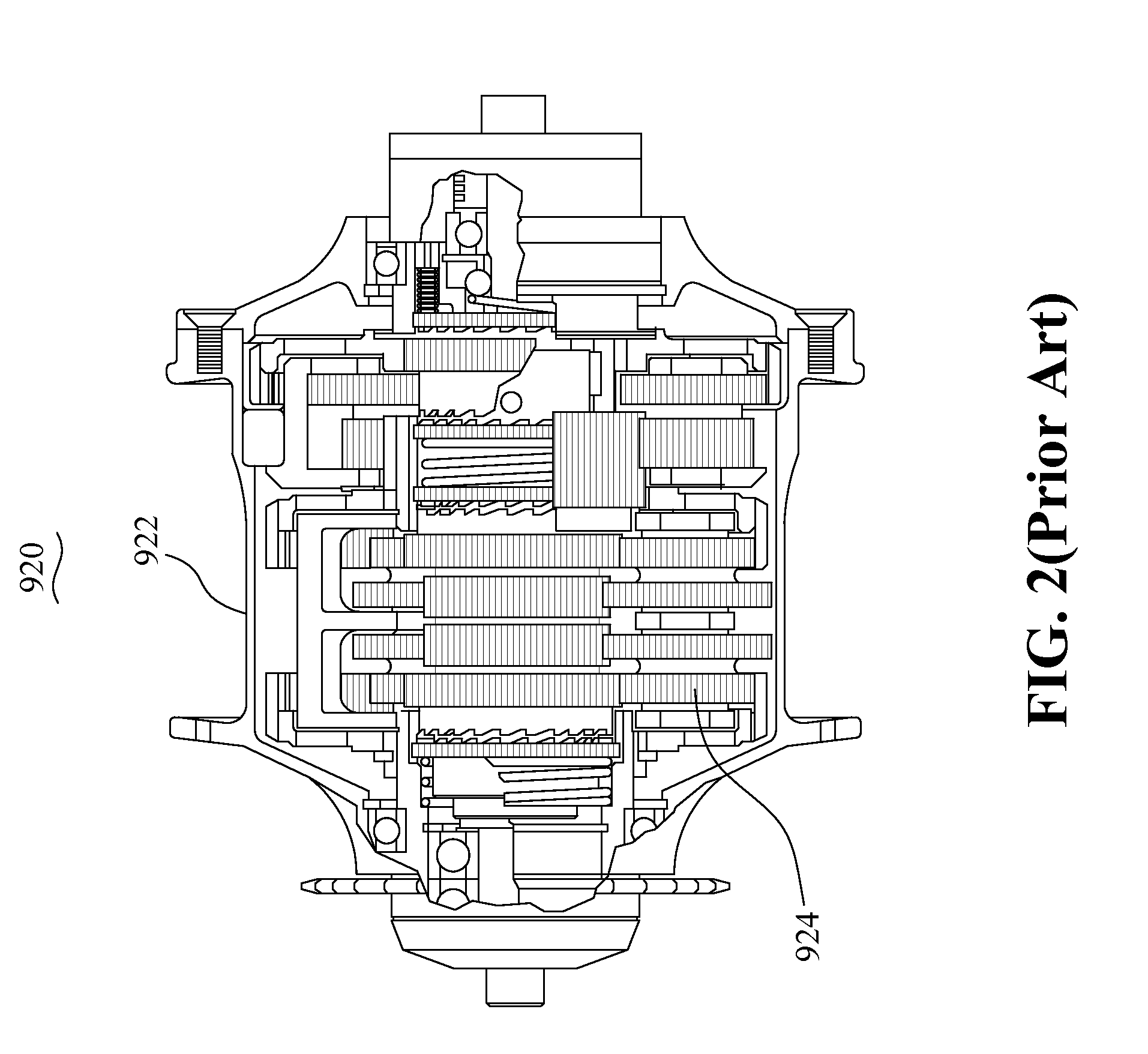 Multi-ratio transmission system with parallel vertical and coaxial planet gears