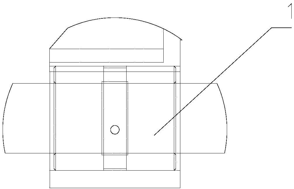 Support device used for roll forging machine tool