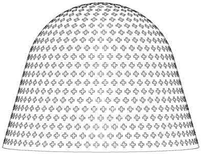 FFS radome machining method and machining device based on multi-degree-of-freedom laser robot