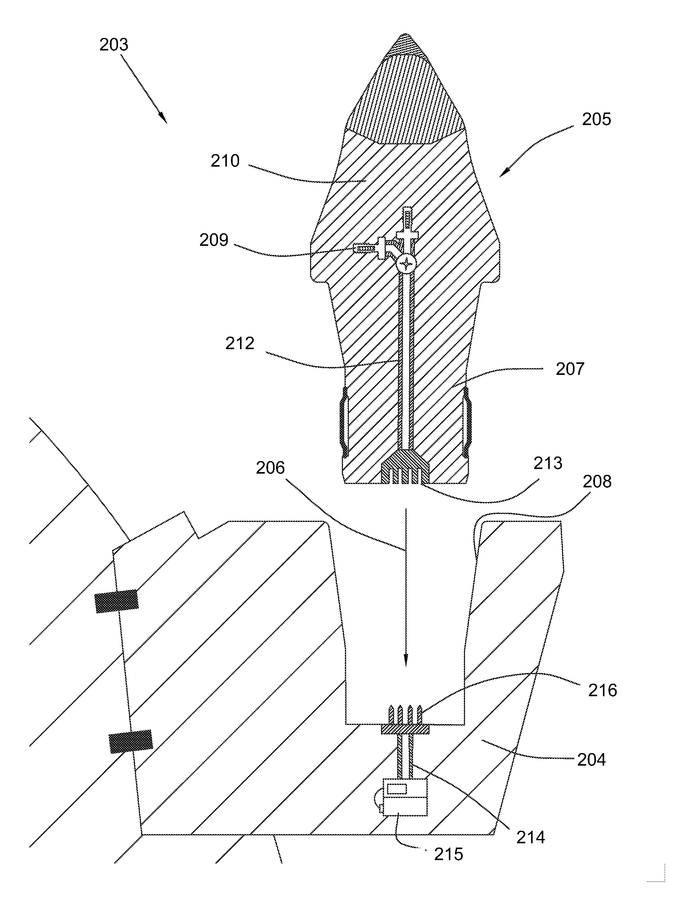 Sensored Pick Assembly