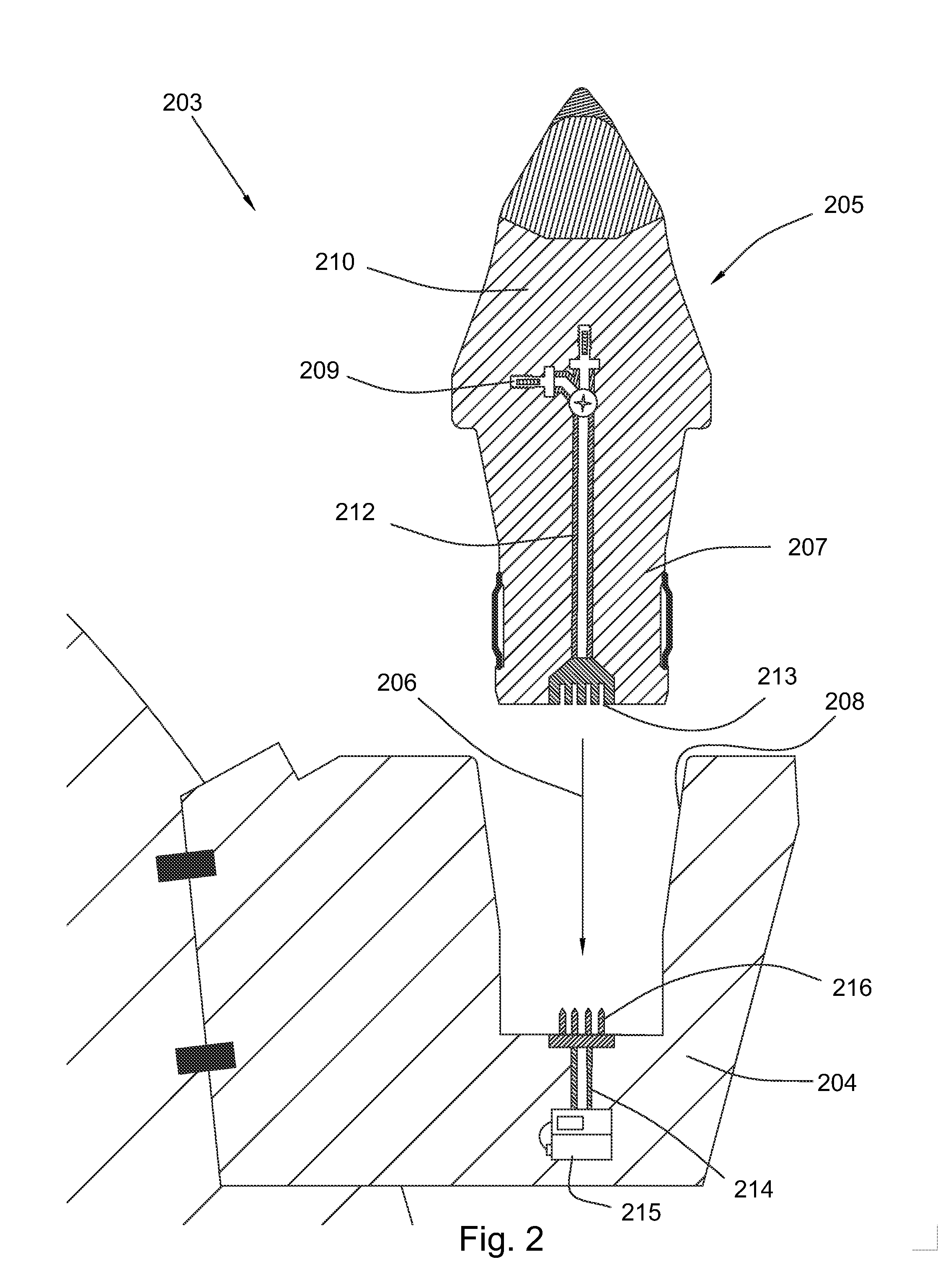 Sensored Pick Assembly