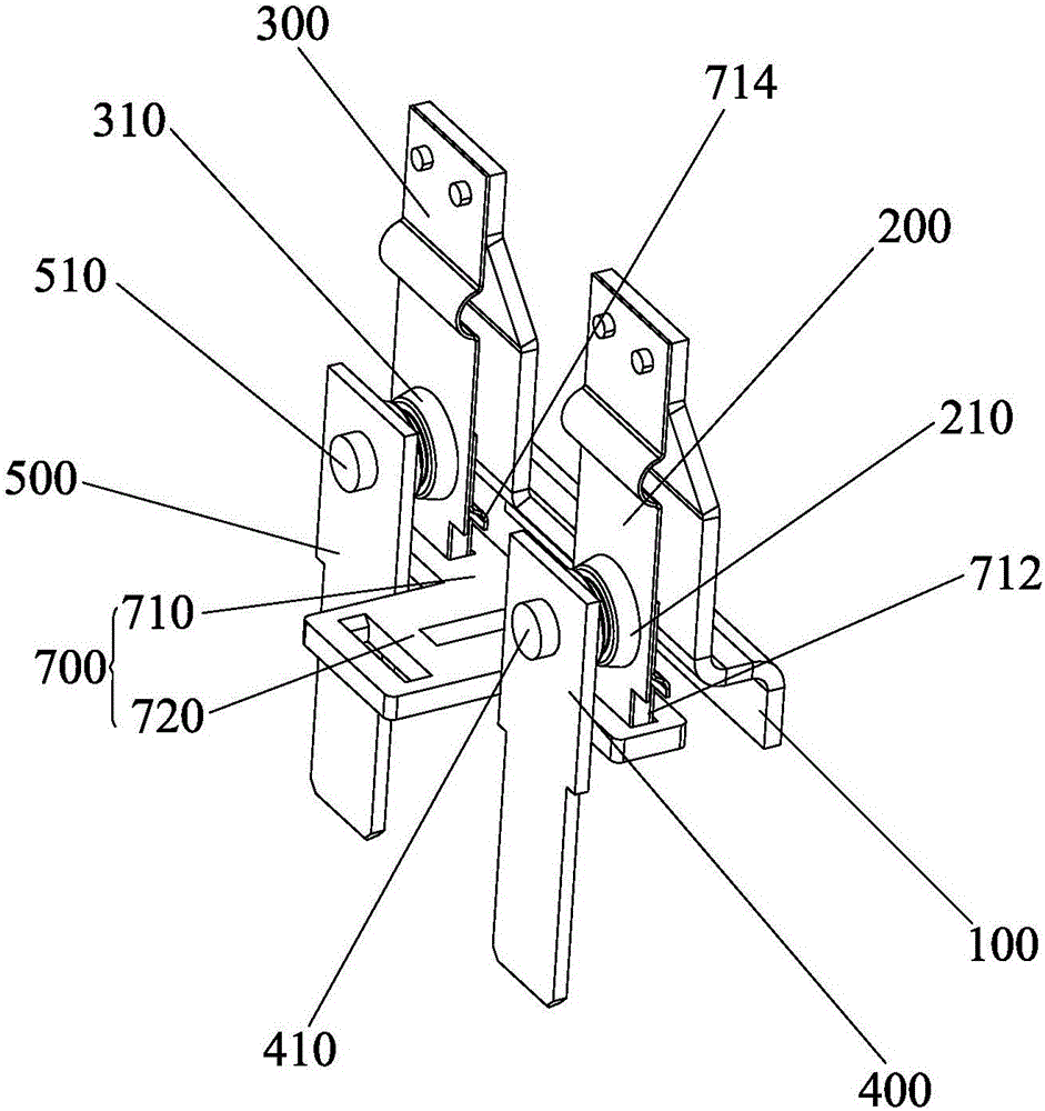 Beat-type electromagnetic relay used for high-voltage direct current