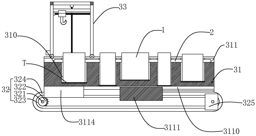 Coarse krypton and xenon purification device